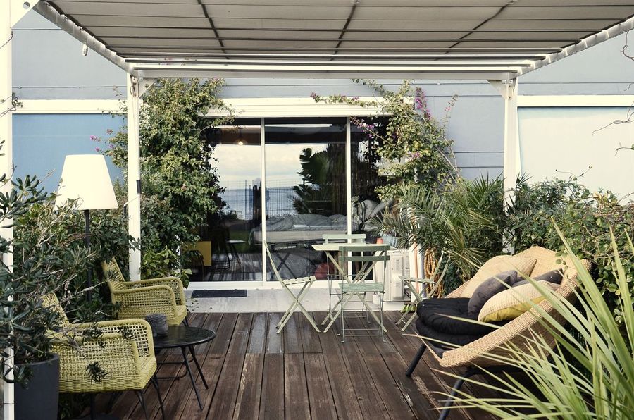 Pergola bioclimatique